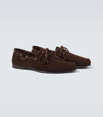 Suede boat shoes | Tom Ford