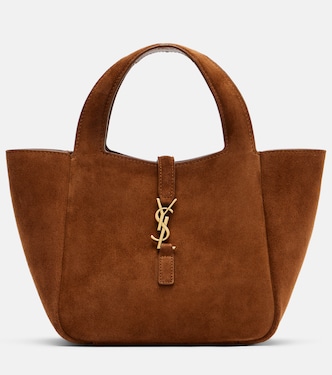 Le 5 à 7 suede shoulder bag | Saint Laurent