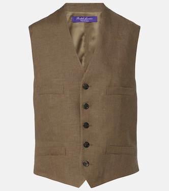 Gilet Jaiden en lin | Ralph Lauren Collection