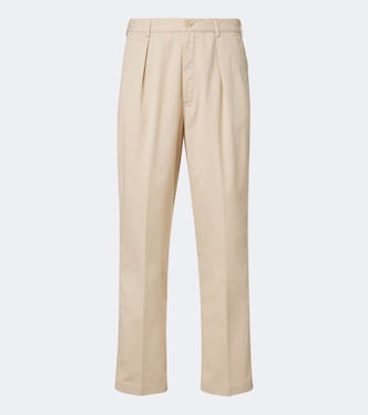 Pantaloni regular in misto cotone | Ralph Lauren Purple Label