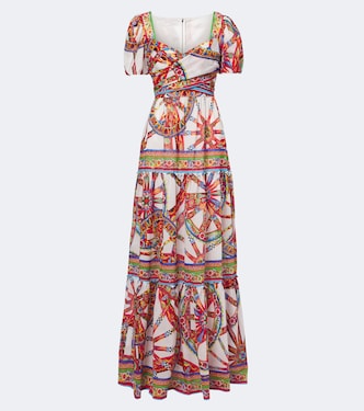 Carretto cotton maxi dress | Dolce&Gabbana