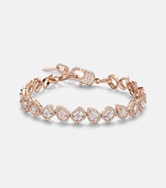 My Twin 18kt rose gold bracelet with diamonds | Messika