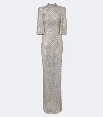 Sedona embellished mesh gown | Jenny Packham