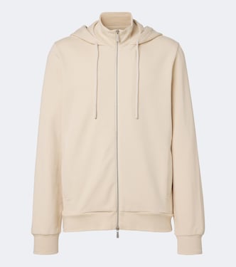 Jersey zip-up hoodie | Zimmerli
