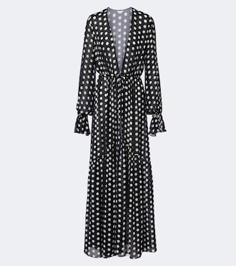 Robe longue Clementine à pois | Alexandra Miro