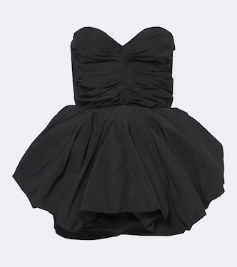 Draped wool bustier dress | Magda Butrym