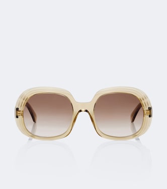 Mini Anagram Steps round sunglasses | Loewe