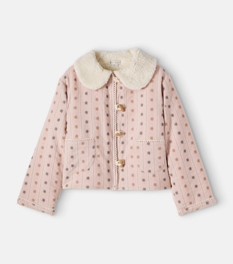 Claire floral cotton-blend jacket | Bebe Organic