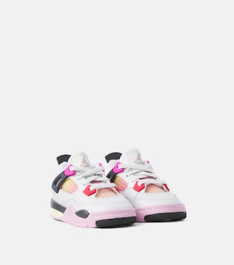 Baby Jordan 4 Retro "Comic" leather sneakers | Nike Kids