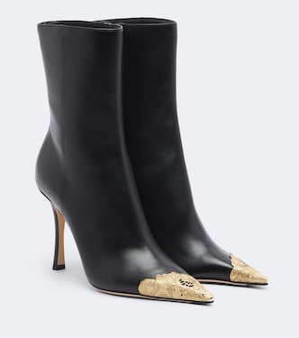 Faiz leather ankle boots | Jimmy Choo