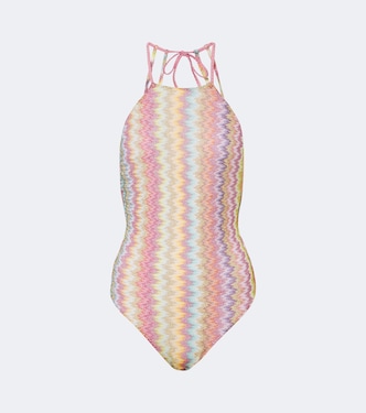 Zigzag lamé swimsuit | Missoni