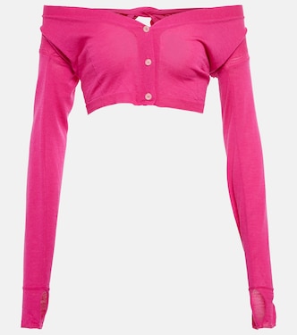 Le cardigan Alzou wool-blend cardigan | Jacquemus