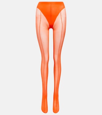 x Mugler A tights | Wolford