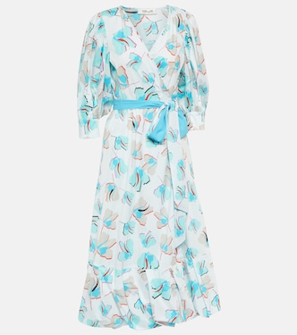 Robe midi portefeuille Roxanna | Diane von Furstenberg