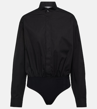 Cotton poplin bodysuit | Alaïa