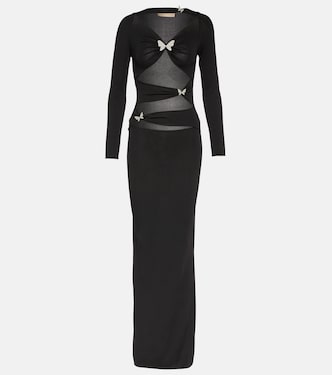 Atalo cutout jersey midi dress | Aya Muse