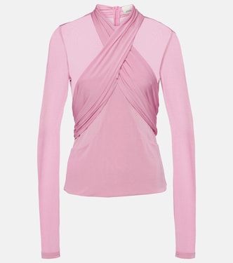 Resly draped semi-sheer jersey top | Isabel Marant