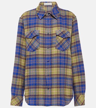 Tartan cashmere shirt | God's True Cashmere