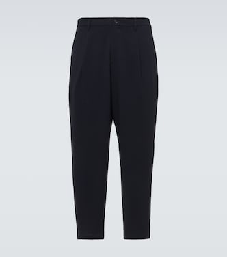 Virgin wool straight pants | Giorgio Armani