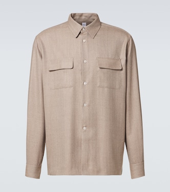 Herringbone wool shirt | Berluti
