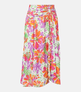Carla printed maxi skirt | Poupette St Barth