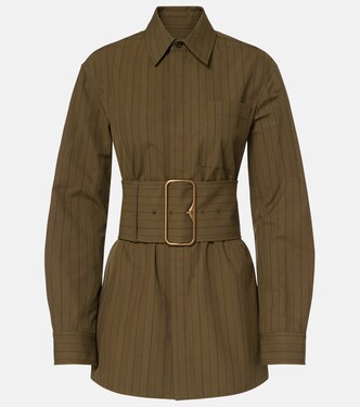 Belted cotton overshirt | Burberry