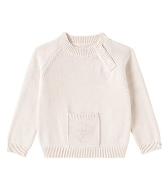 Baby Loeke cotton sweater | Donsje