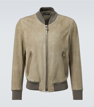 Suede bomber jacket | Tom Ford