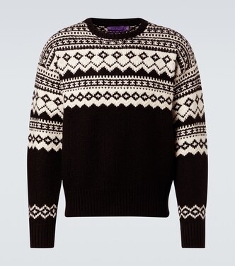 Intarsia cashmere sweater | Ralph Lauren Purple Label