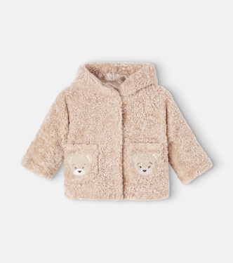 Baby teddy jacket | Monnalisa