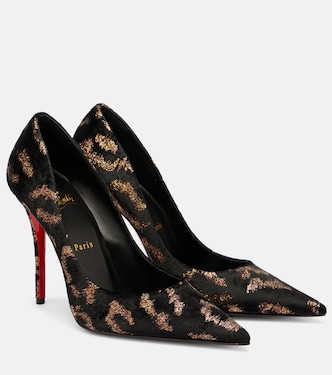 Miss Z leopard-print velvet pumps | Christian Louboutin