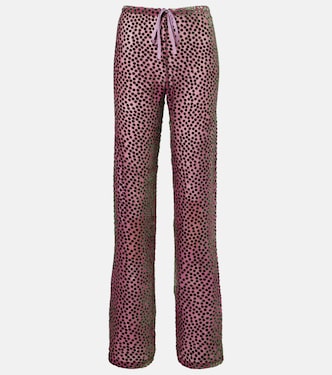 Polka-dot straight pants | Dries Van Noten