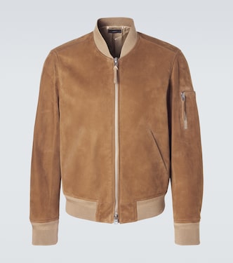 Suede bomber jacket | Tom Ford