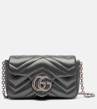 Schultertasche GG Marmont Mini aus Leder | Gucci