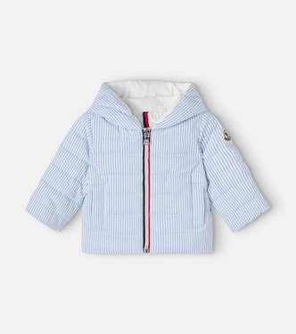 Baby striped down jacket | Moncler Enfant