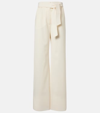 Weite Hose aus Schurwolle | Max Mara