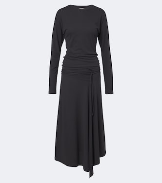 Cotton jersey crêpe midi dress | Lemaire