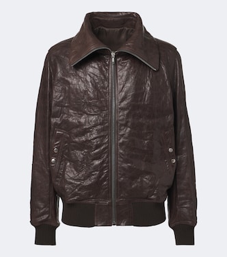 Dracuflight leather blouson jacket | Rick Owens