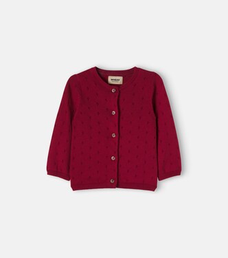 Baby – Cardigan Maia aus Baumwolle | Wheat