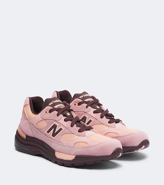 Made in USA 992 suede and mesh sneakers | New Balance