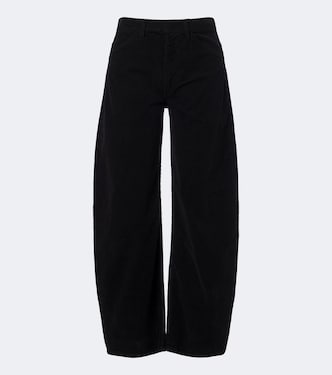 Tribeca corduroy barrel-leg pants | Nili Lotan