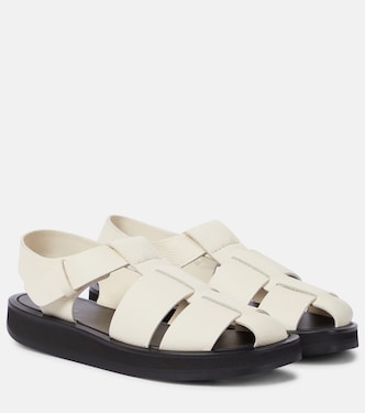 Fisherman leather sandals | The Row