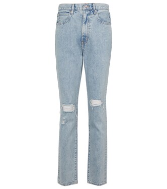 Beatnik high-rise distressed jeans | Slvrlake