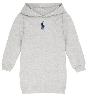Cotton-blend hoodie dress | Polo Ralph Lauren Kids