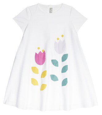Printed cotton dress | Il Gufo