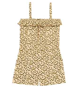 Agrume printed romper | Bonpoint