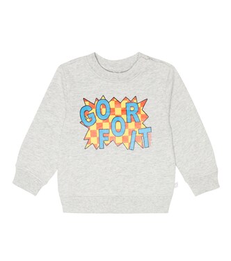 Baby printed cotton sweatshirt | Stella McCartney Kids