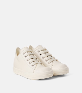 Strobe leather sneakers | Rick Owens Kids
