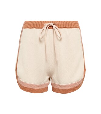 Kickstart Hugo high-rise knit shorts | The Upside