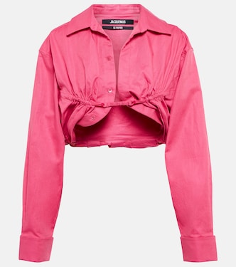 La Chemise Machou crop shirt | Jacquemus